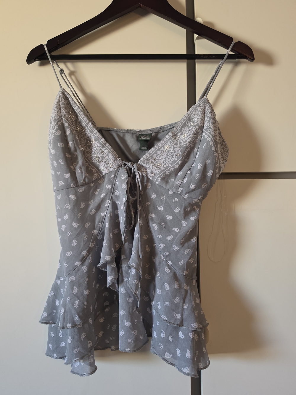 gray Wild Fable flyaway bandana tank top